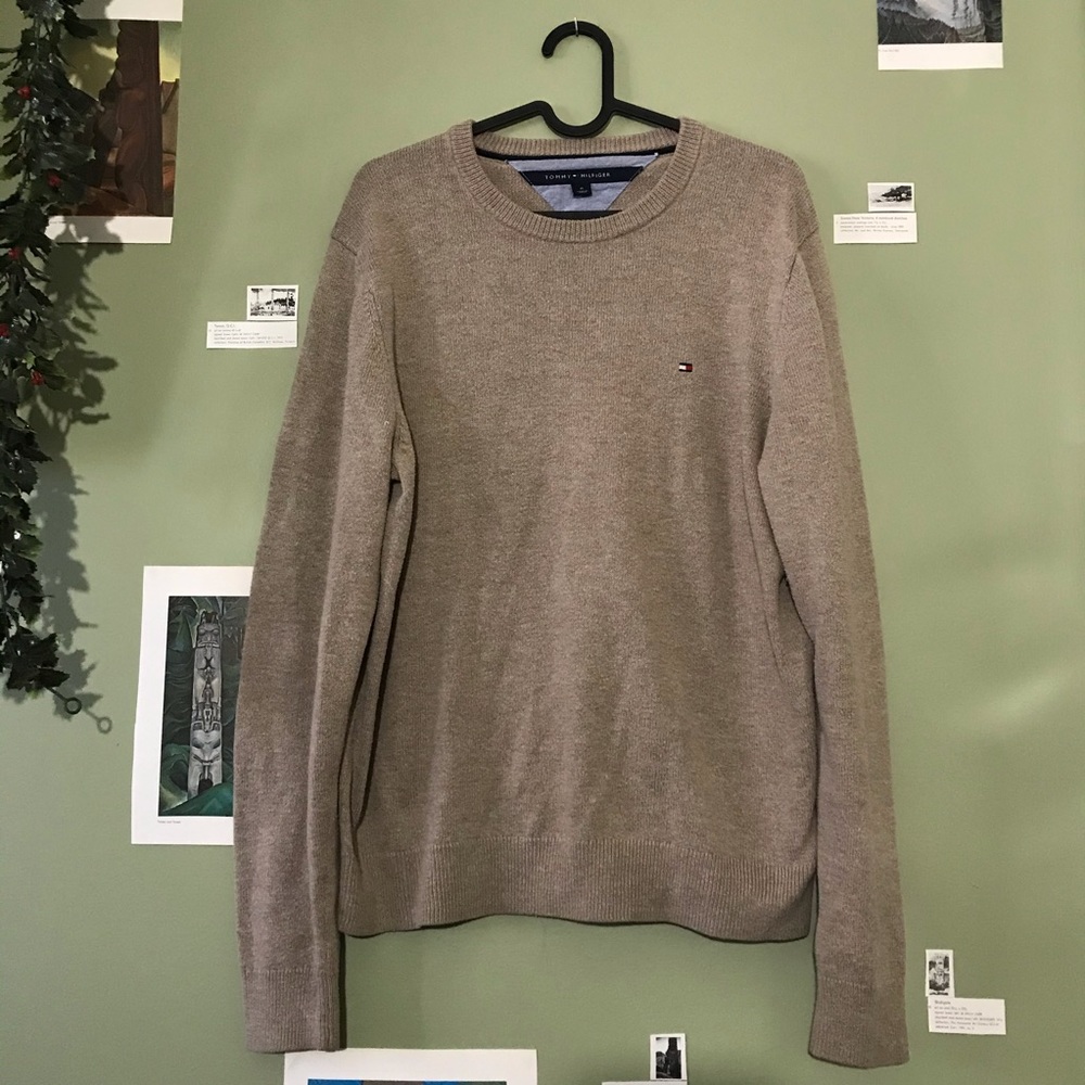 Light Brown Tommy Hilfiger Sweater